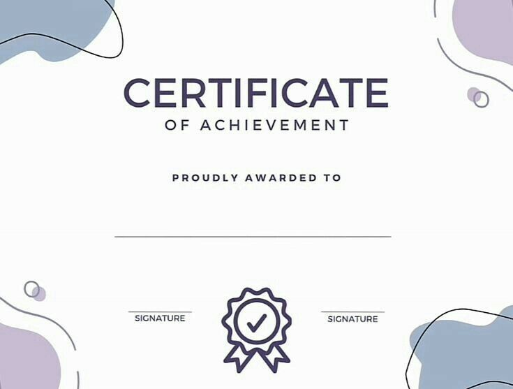Developer Certificate